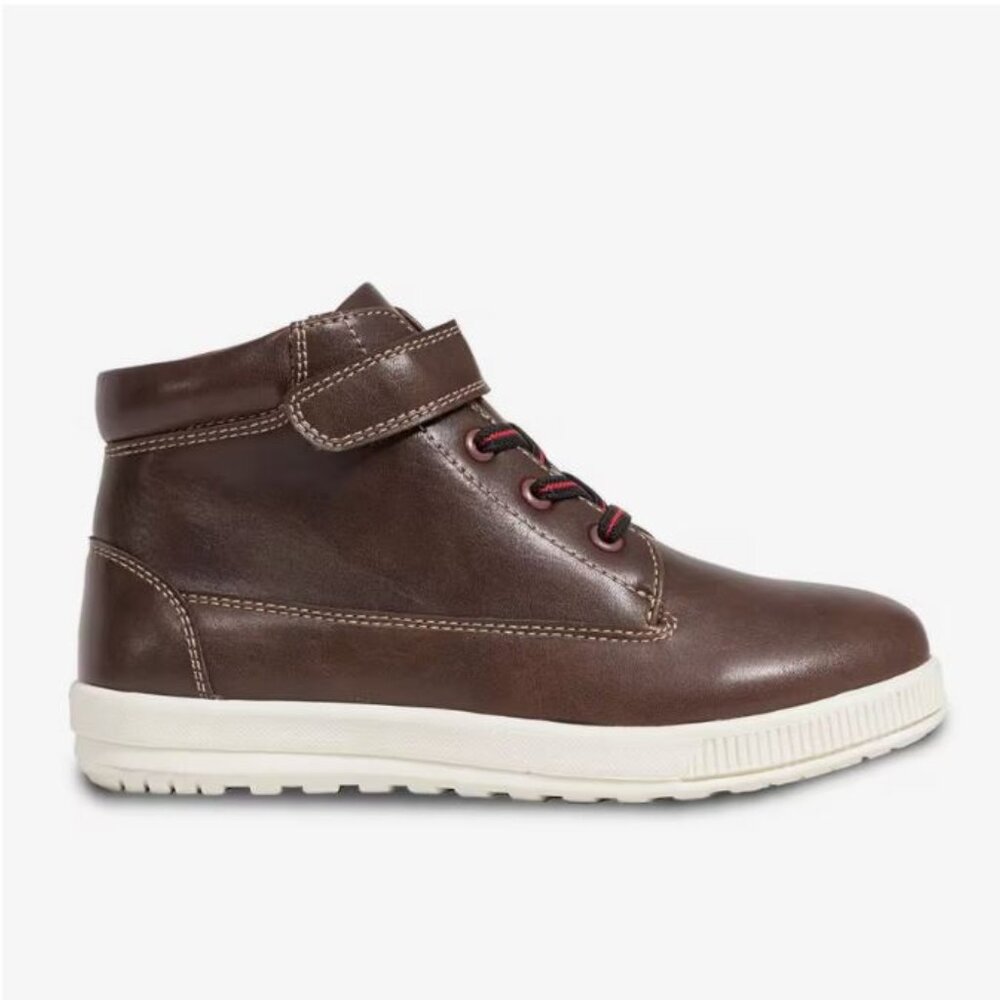 Deer Stags - Boy's Niles Dark Brown Sneaker - Size 9 Toddler M
